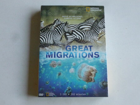 Great Migrations - National Geographic (3 DVD) nieuw