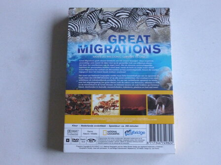 Great Migrations - National Geographic (3 DVD) nieuw