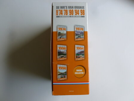 De WK's van Oranje - Jaren '74, '78,'90,'94 en '98 (5 DVD)