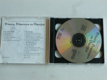 De Allermooiste Sprookjes en Liedjes over Prinsen, Prinsessen en Dwergen (2 CD)