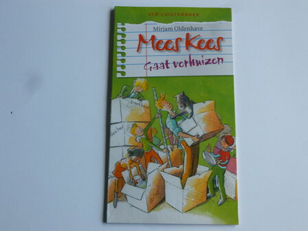 Mirjam Oldenhave - Mees Kees gaat verhuizen (2 CD Luisterboek) nieuw