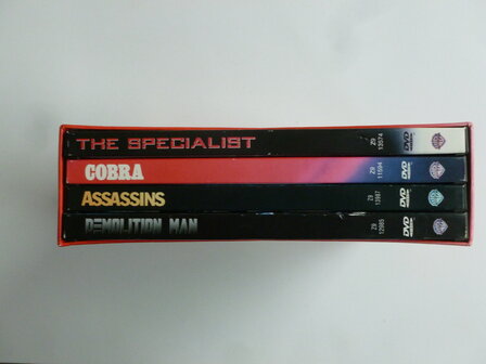 Sylvester Stallone - Box 3 / Assassins, cobra, demolition man, the specialist (4 DVD)