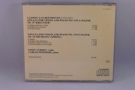 Beethoven - Kreutzer &amp; Fruhlings sonatas ( Emmy Verhey)