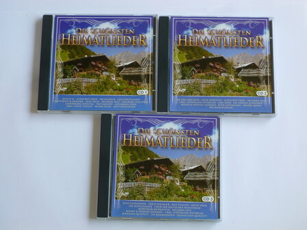 Die Sch&ouml;nsten Heimatlieder - various artists (3 CD)
