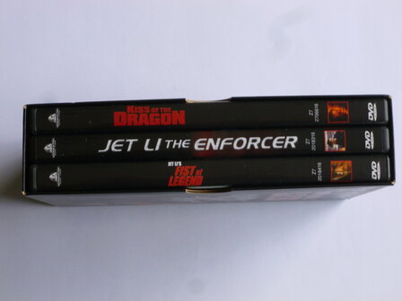 Jet Li's - Kiss of the dragon, enforcer, fist of legend (3 DVD)