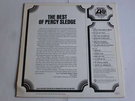 Percy Sledge - The Best of Percy Sledge LP)atl40026