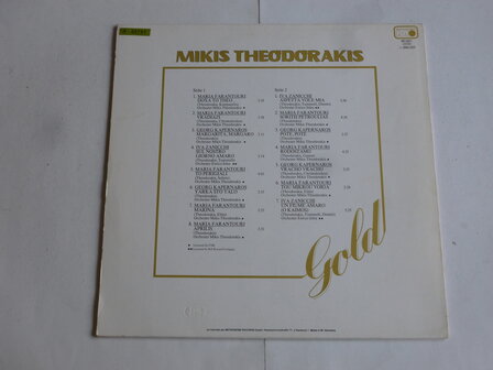 Mikis Theodorakis - Gold (LP) 60001