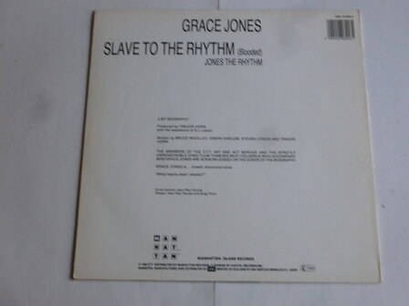 Grace Jones - Slave to the Rhytm (Maxi Single)
