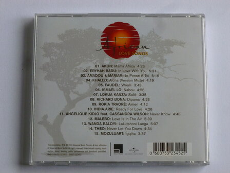 African Love Songs - various artists
