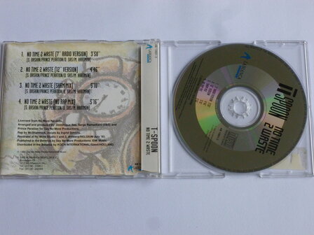 T Spoon - No time 2 waste (CD Single)