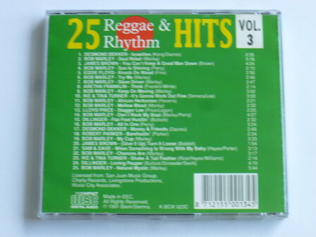 25 Reggae &amp; Rhythm Hits - volume 3