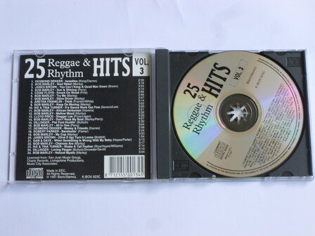 25 Reggae &amp; Rhythm Hits - volume 3