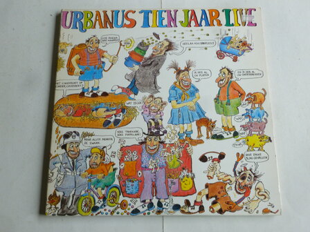 Urbanus - Tien Jaar Live (3 LP) 