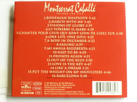 Montserrat Caballe - Friends for Life