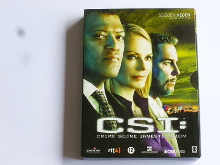 CSI = Crime Scene investigation - Seizoen Negen afl. 9.1 - 9.12 (3 DVD)