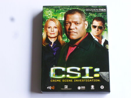 CSI = Crime Scene Investigation - Seizoen Tien Afl. 10.1-10.12 (3 DVD)