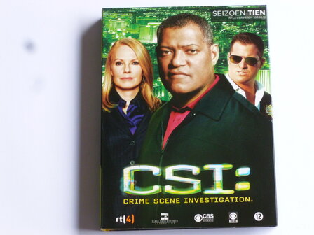 CSI = Crime Scene Investigation - Seizoen Tien Afl. 10.1-10.12 (3 DVD)