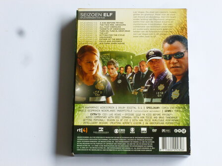 CSI = Crime Scene Investigation - Seizoen Elf Afl. 11.12-11.22  (3 DVD)
