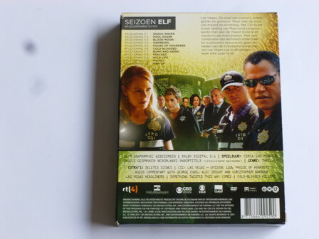CSI = Crime Scene Investigation - Seizoen Elf Afl. 11.1-11.11  (3 DVD)