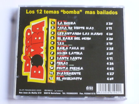 Disco Bomba - Los 12 temas Bomba mas bailados