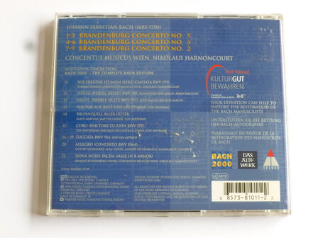 Bach - Brandenburg concerto 5,3,2 / Harnoncourt