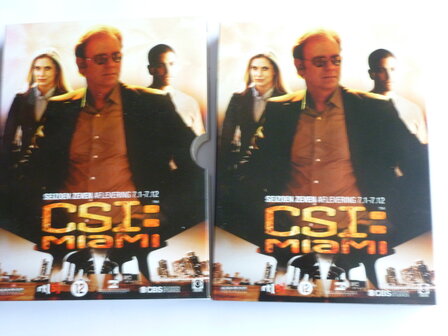 CSI = Crime Scene Investigation - Seizoen Zeven afl. 7.1-7.12 (3 DVD)