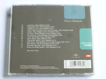 Dizzy Gillespie - first class jazz