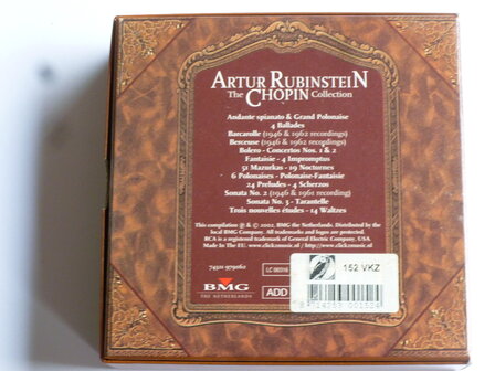 Arthur Rubinstein - The Chopin Collection (11 CD)