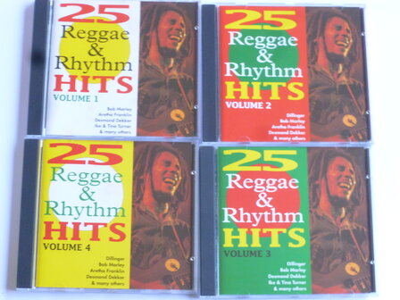 100 Reggae &amp; Rhythm Hits - various artists (4 CD)