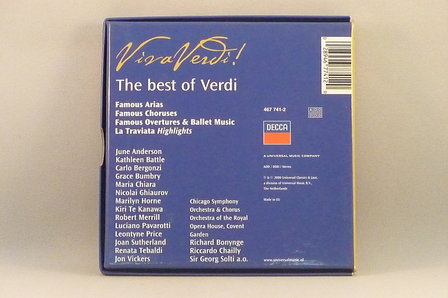 Viva Verdi! - The best of Verdi (Decca 4 CD)