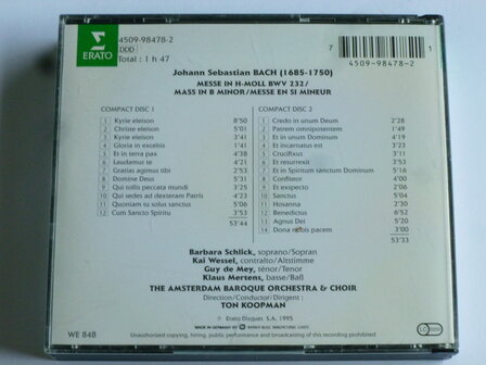 Bach - Messe / Ton Koopman (2 CD)