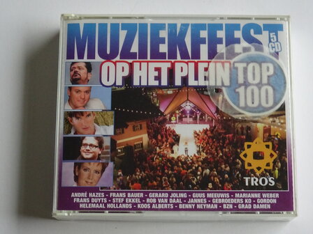 Muziekfeest op het Plein Top 100 (5 CD) nieuw