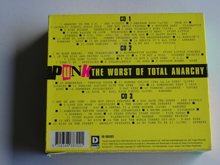 Punk - The Worst of Total Anarchy (3 CD)