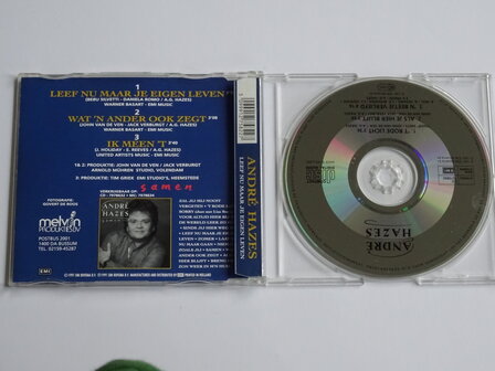 Andre Hazes - Leef nu maar je eigen leven (CD Single)