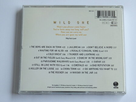 Thin Lizzy - Wild One / The very best of (remastered)