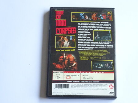 House of 1000 Corpses - rob Zombie (DVD)