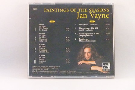 Jan Vayne - Paintings of the seasons (2 CD)