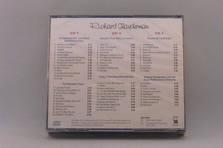 Richard Clayderman - Meesters van de Sfeermuziek Reader&#039;s Digest 3 CD (Nieuw)