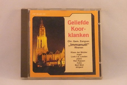 Geliefde Koor-Klanken - Zangver. Immanu&euml;l