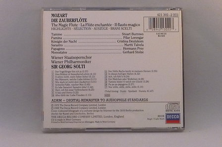 Mozart - Die Zauberfl&ouml;te / Solti