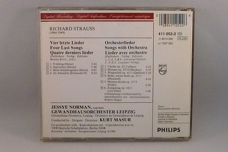 Richard Strauss - Vier Letzte Lieder / Jessye Norman