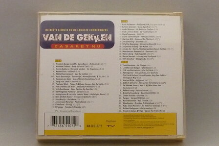 Van De Gekken - Cabaret Nu (3 CD)