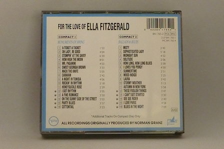 Ella Fitzgerald - For the Love of (2 CD)