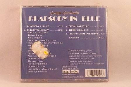 George Gershwin - Rapsody in blue / Amsterdam Saxophone Quartet (nieuw)