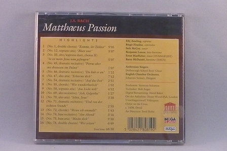 J.S.Bach - Matthaeus Passion / Elly Ameling