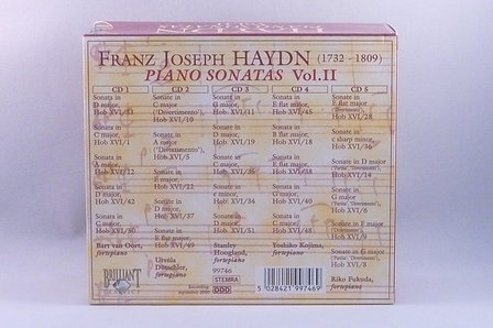 Haydn - Piano Sonatas Vol II (5 CD Box)