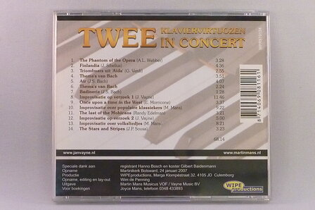 Jan Vayne / Martin Mans - Twee Klaviervirtuozen in Concert