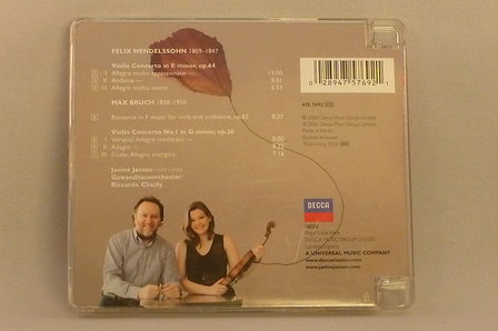 Janine Jansen - Mendelssohn, Bruch, Concerto &amp; Romance