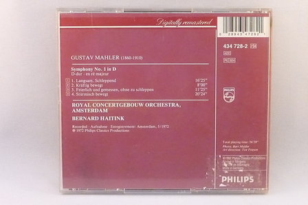 Bernard Haitink - Mahler Symph. no 1