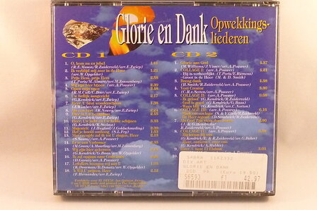 Glorie en Dank - Opwekkingsliederen (2 CD)